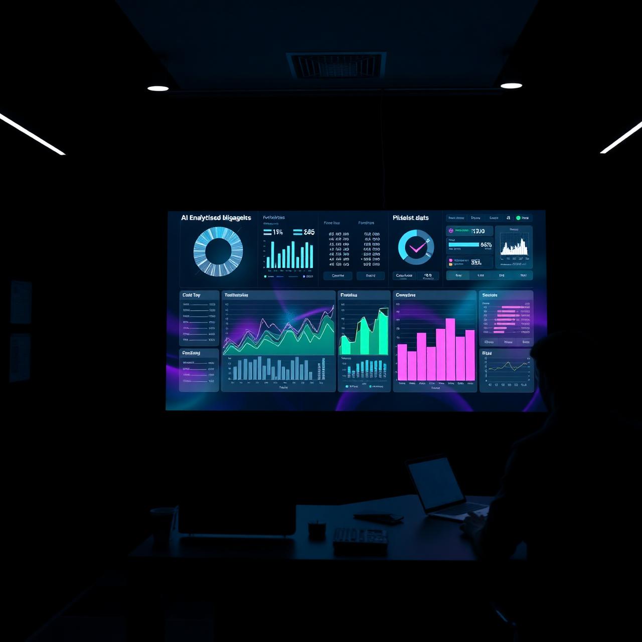 AI analytics dashboard